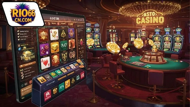 Các trò chơi nổi bật tại casino Rio66